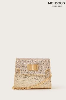 Monsoon gold bag on sale