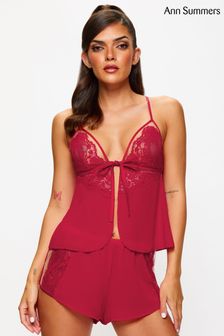 Women s Red Lace Pyjamas Next Luxembourg