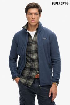 Superdry Blue Polar Fleece Full Zip Jacket (AN8636) | 351 SAR