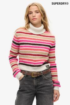 Superdry pink jumper online