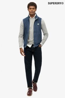 Superdry Blue Active Fleece Gilet (AN8685) | $94