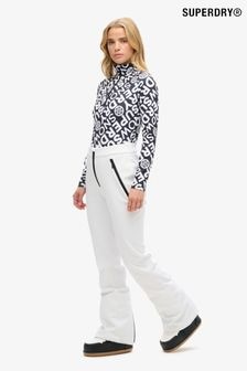 Superdry White Ski Softshell Slim Trousers (AN9613) | $257