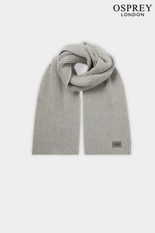 Osprey London Grey Ribbed Scarf (AP1153) | kr950