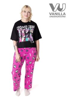 Vanilla Underground Black Womens Monster High 100% Cotton Pyjamas (AR7177) | $48