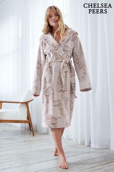 Animal print dressing gown shop