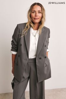 Anthology by JD Williams Grey Double Breasted Blazer (AT1912) | 430 zł