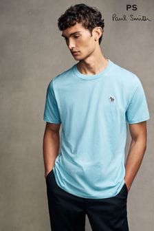 PS Paul Smith Logo 100% Cotton T-Shirt (AT3109) | $103