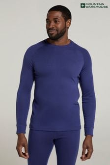 Men s Thermals Blue Plain Nightwear Next Luxembourg