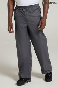 Mountain Warehouse Grey Mens Pakka Waterproof Overtrousers (AT3543) | SGD 50