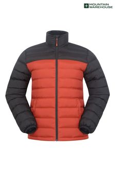 Mountain Warehouse Orange Mens Vista Water Resistant Padded Jacket (AT3559) | 306 SAR