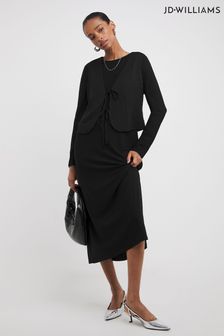 JD Williams Black 2 In 1 Waistcoat Dress (AT3802) | €84