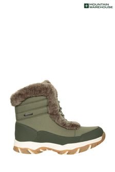 Mountain Warehouse Green Ohio Short Womens Thermal Snow Boots (AT4117) | $91