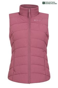 Mountain Warehouse Pink Womens Opal Water Resistant Padded Gilet (AT4140) | ₪ 196