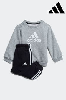 adidas Grey 100% Cotton Tracksuit (AT4535) | $48