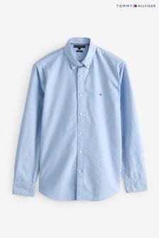 Tommy Hilfiger Blue Solid Heritage Oxford Shirt (AT5571) | €130