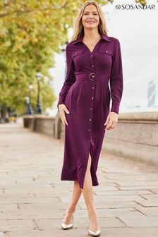 Women s Curve Shirt Dress Formal Dresses Next Oman