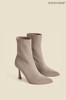 Grey suede sock boots hot sale