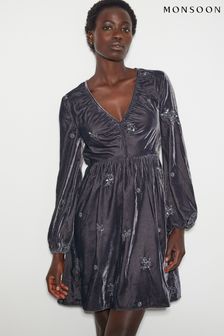 Women s Monsoon Grey Dresses Next Luxembourg