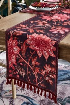 Joe Browns Tasselled Hand-painted Floral Cotton Table Runner (AT7493) | ر.ق144