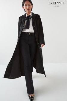 Women s L.K.Bennett Black Smart Coat Plain Coatsandjackets Next Oman
