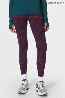 Sweaty Betty Dark Purple Power Workout Leggings (AT8232) | OMR48