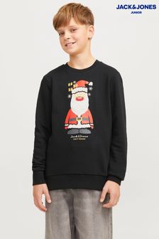 Sweat Tops Jack Jones Junior Christmas Jumper Long Sleeve Casual Next Oman