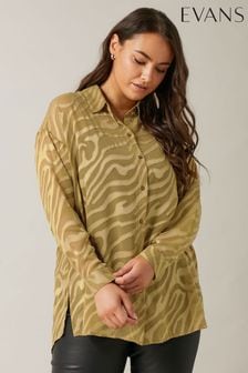 Evans Zebra Burnout Shirt (AU0058) | ₪ 211