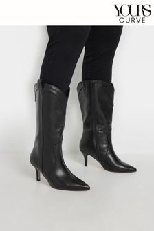 Boots Yours Curve Black Western Casual Next Luxembourg