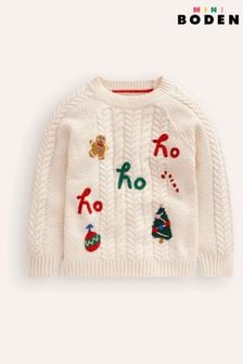 Boden boys christmas jumper store