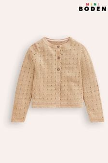 Little girls gold cardigan on sale