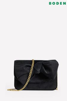 Boden Black Bow Evening Bag (AU1422) | kr1 680