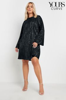 ern - Yours Curve Flute Sleeve Plisse Dress (AU1579) | 1 465 K