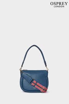 Osprey London Blue The Hendrix Leather Shoulder Bag (AU2008) | $231