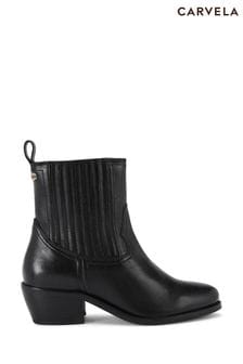 Carvela Dolly Western Black Boots (AU2746) | €198