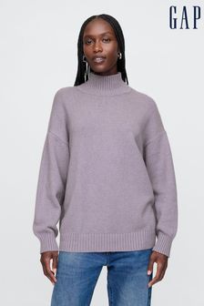 Women s Jumpers Purple High Neck Knitwear Next Luxembourg