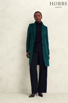 Hobbs trench coat green new arrivals
