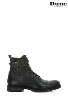 Dune London Grey Call Casual Buckle Detail Ankle Boots (AU4073) | €230