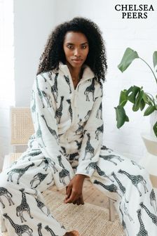 Ladies button through pyjamas outlet