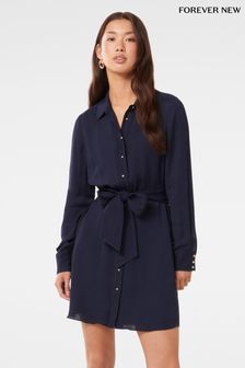 Blue Shirt Dress Plain Dresses Next Luxembourg