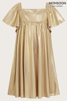 Monsoon rose gold dress on sale