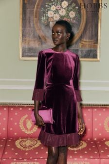 Women s Curve Hobbs Mini Velvet Dresses Next United Arab Emirates