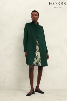 Women s Green Coatigan Long Plain Coatsandjackets Next Oman