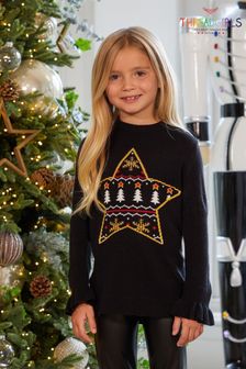 Next girls xmas jumper shop