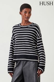 Hush Casey Striped Wool Blend Jumper (AU7160) | €165