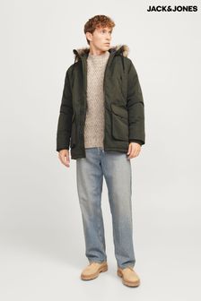Men s Jackets Hooded Faux Fur Coatsandjackets Next Ukraine