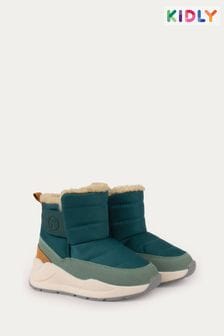 KIDLY Green Quilted Snow Boots (AU9605) | 220 zł