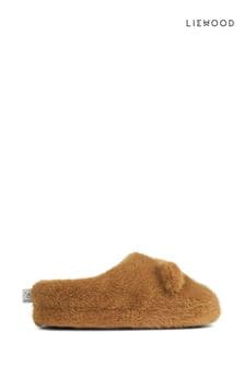 Liewood Aviaja Christmas Reindeer Brown Slippers (AU9898) | ‏156 ‏₪