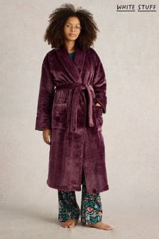 White Stuff Purple Clover Cosy Dressing Gown (AV0934) | €106