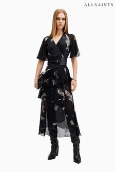 All saints wrap dress sales