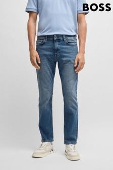 BOSS Blue Slim-Fit Comfort-Stretch Denim Jeans (AV1375) | $204